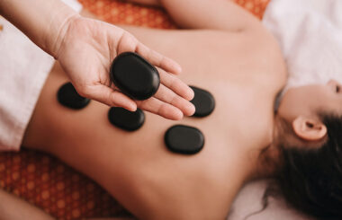 Hot stone massage